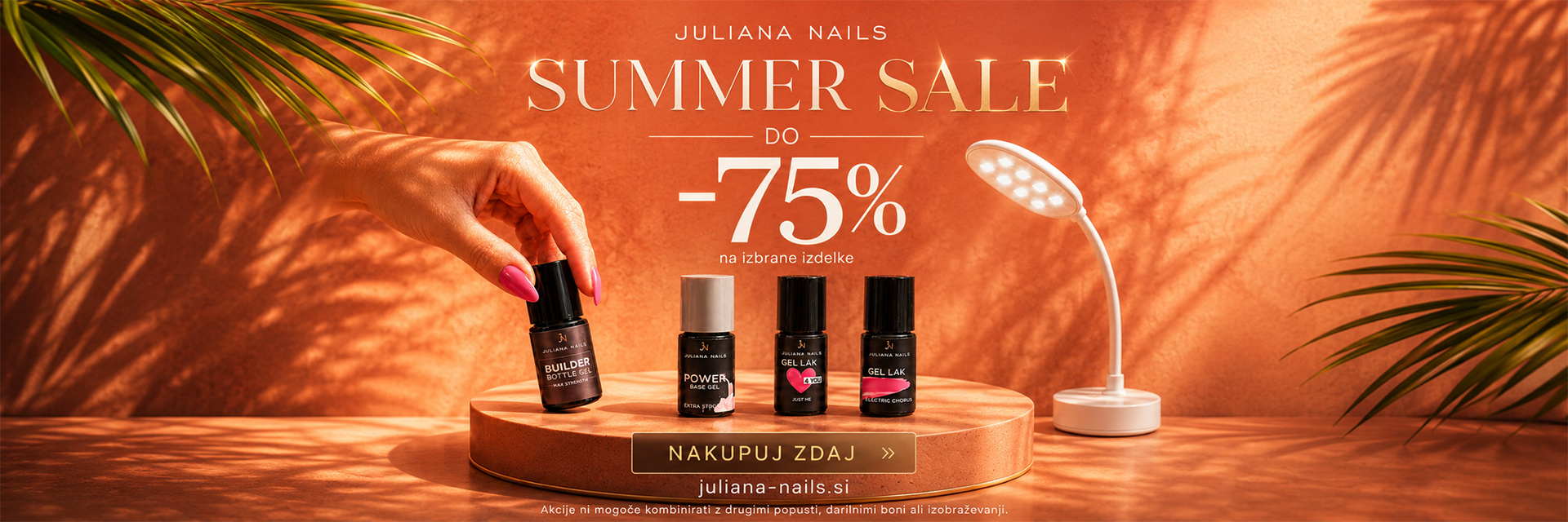 gel lak,gel za nohte,tečaji za nohte,naboljši gel lak,izdelki za nohte - Juliana Nails - Juliana Nails online trgovina ❤️ Vse za Vaše nohte - gel lak,gel za nohte,tečaji za nohte,naboljši gel lak,izdelki za nohte -
