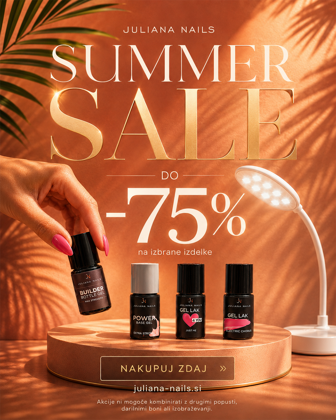 gel lak,gel za nohte,tečaji za nohte,naboljši gel lak,izdelki za nohte - Juliana Nails - Juliana Nails online trgovina ❤️ Vse za Vaše nohte - gel lak,gel za nohte,tečaji za nohte,naboljši gel lak,izdelki za nohte -