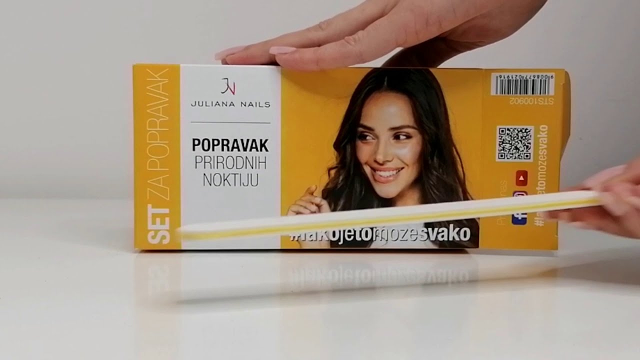 Set za popravak prirodnih noktiju - Recite zbogom puknutim noktima!