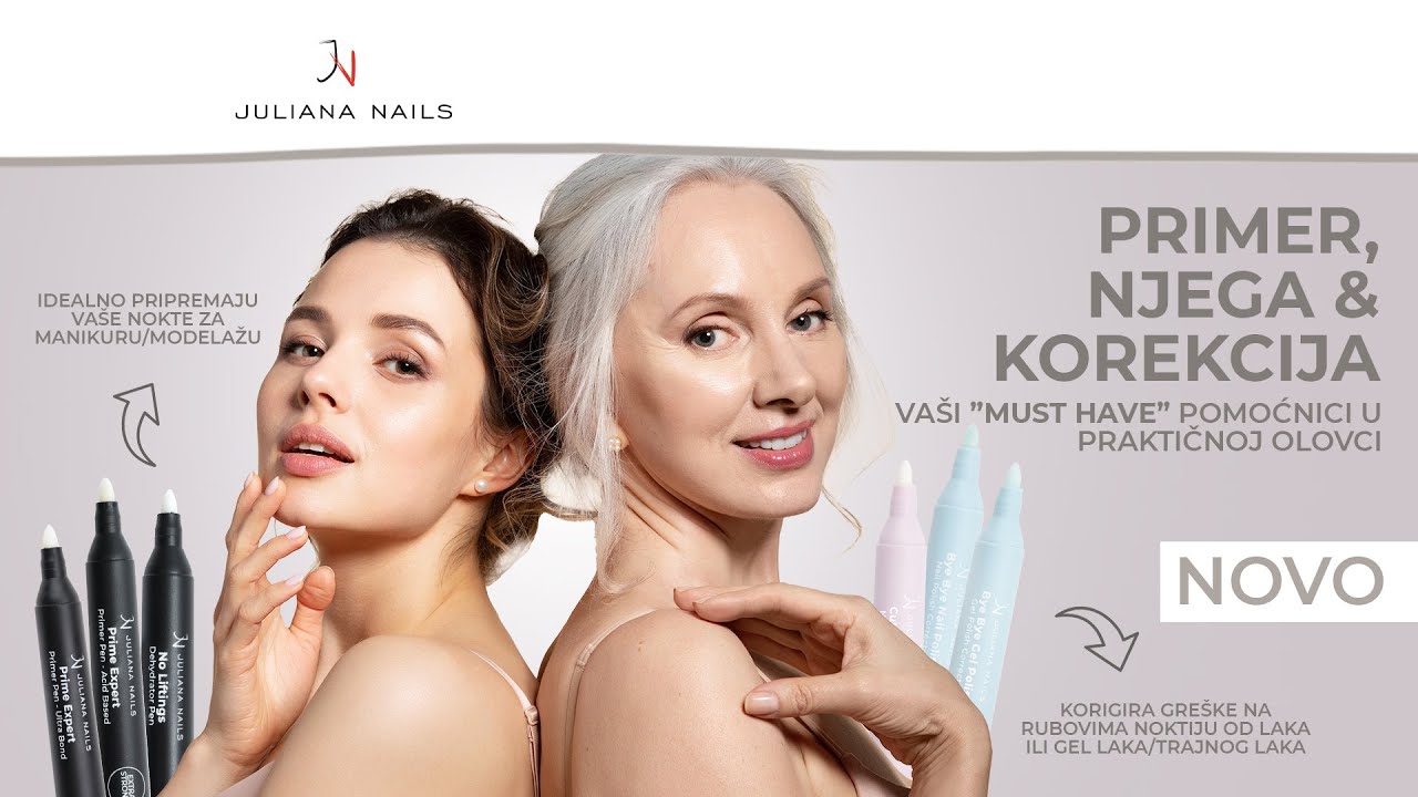 Olovke za njegu noktiju i korekciju gel laka | 11 novih proizvoda | Juliana Nails