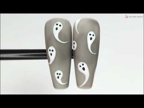 Ghost Nail Art | Juliana Nails