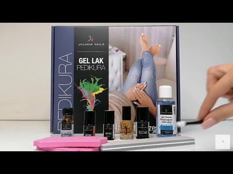 Gel lak set za pedikuru - Elegantni nokti na stopalima!