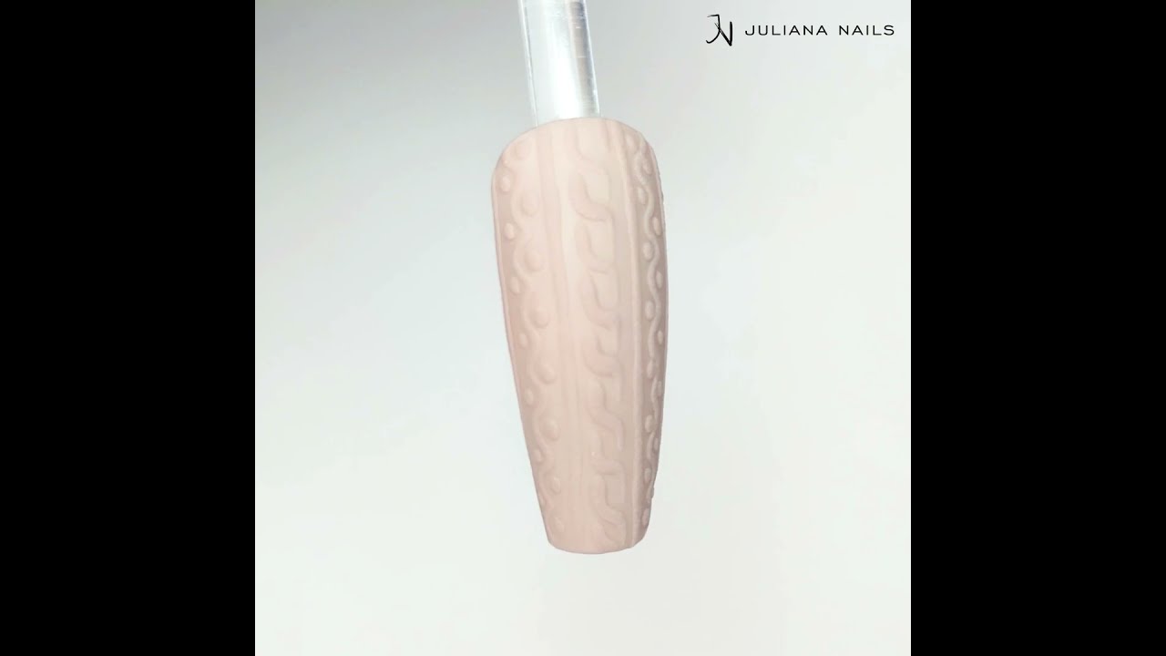 Sweater Nail Art | Juliana Nails tutorial