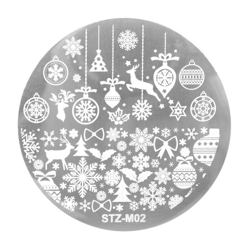 Šablona za štambiljanje – Let It Snow