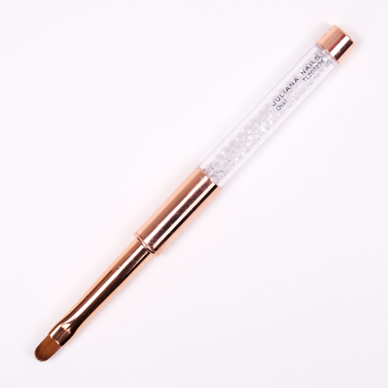Juliana Nails kist za gel sa zaštitnom kapicom – Ovalni – rose gold