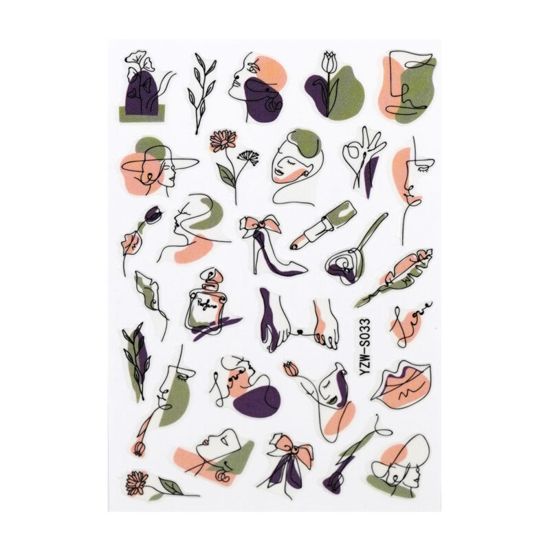 Nail Sticker – Abstract 6