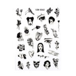 Nail Sticker – Black Art 4