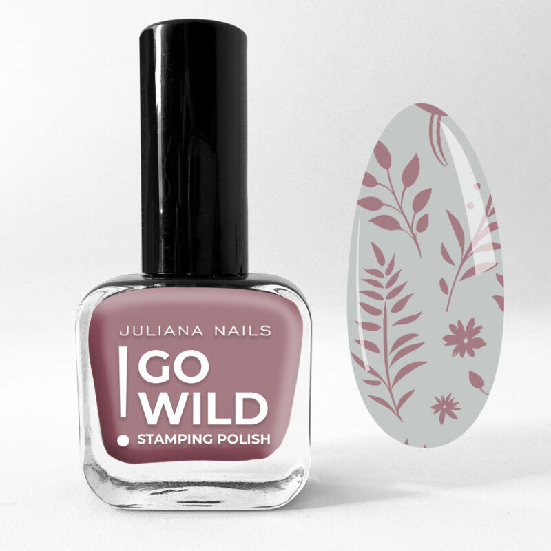 Go Wild! Lak za štambiljanje 10ml – Nude Mood