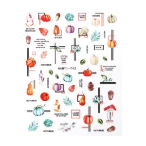Nail Sticker - Cozy Fall 7