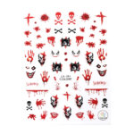Nail Sticker - Creepy Halloween 5