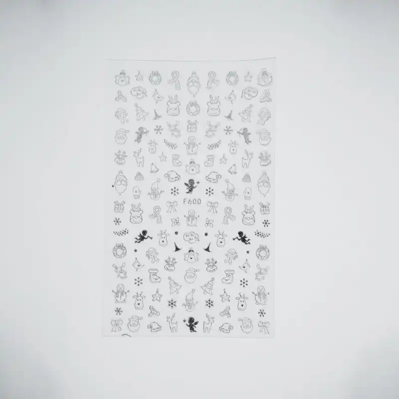 NA4123 Christmas Lights 2 - Holo Sticker - NA4123