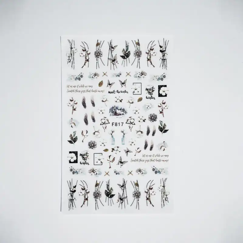 NA4126 Winter Breeze 1 - Holo Sticker - NA4126