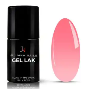 Gel Lak Glow In The Dark Jelly Rose 6ml