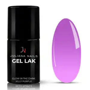 Gel Lak Glow In The Dark Jelly Purple 6ml