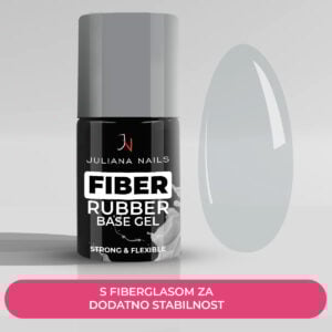 Fiber Rubber Base Gel – Clear