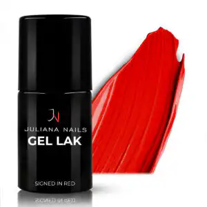 Gel Lak Signed In Red 6ml
