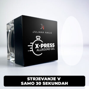 X-Press Allround Gel – 30 sek. – Milky White