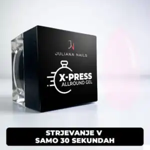 X-Press Allround Gel – 30 sek. – Clear Rose