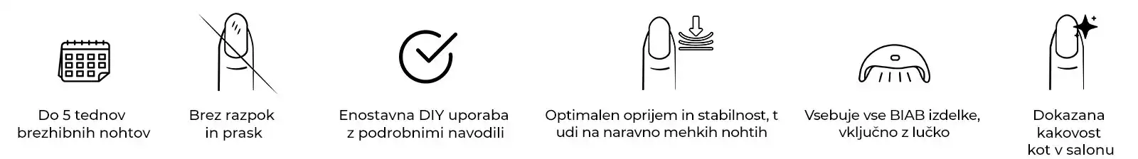 - gel lak set, trajni lak - SET119