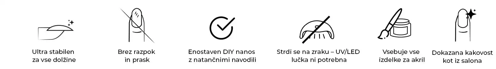 - akril set, akril za nokte - SET301