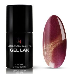 Gel Lak Cat Eye Space Berry 6ml
