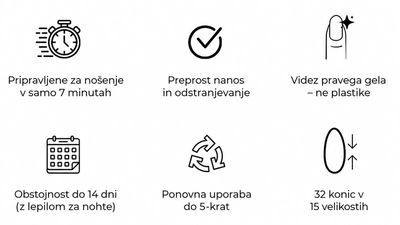 - konice,press on konice,soft gel press ons - TP400120