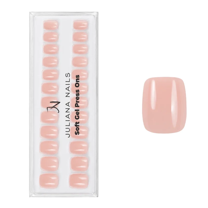 Soft Gel Press Ons – Clean Girl (kratke, kvadratne) TP400126 - konice,press on konice,soft gel press ons - TP400126